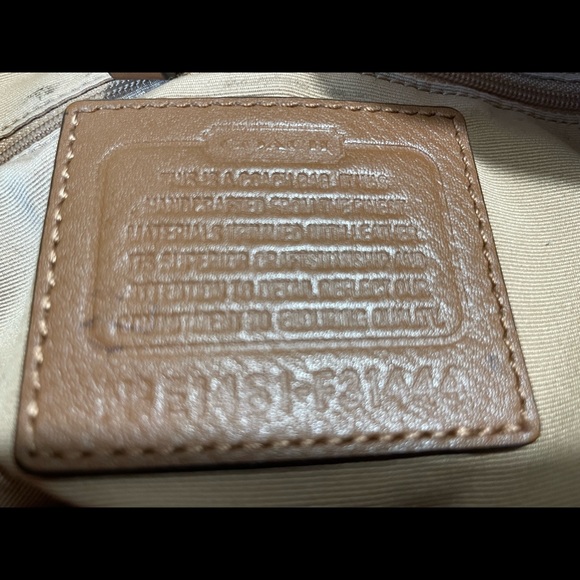 Coach Brown Signature Snake Bag - Picture 3 of 5